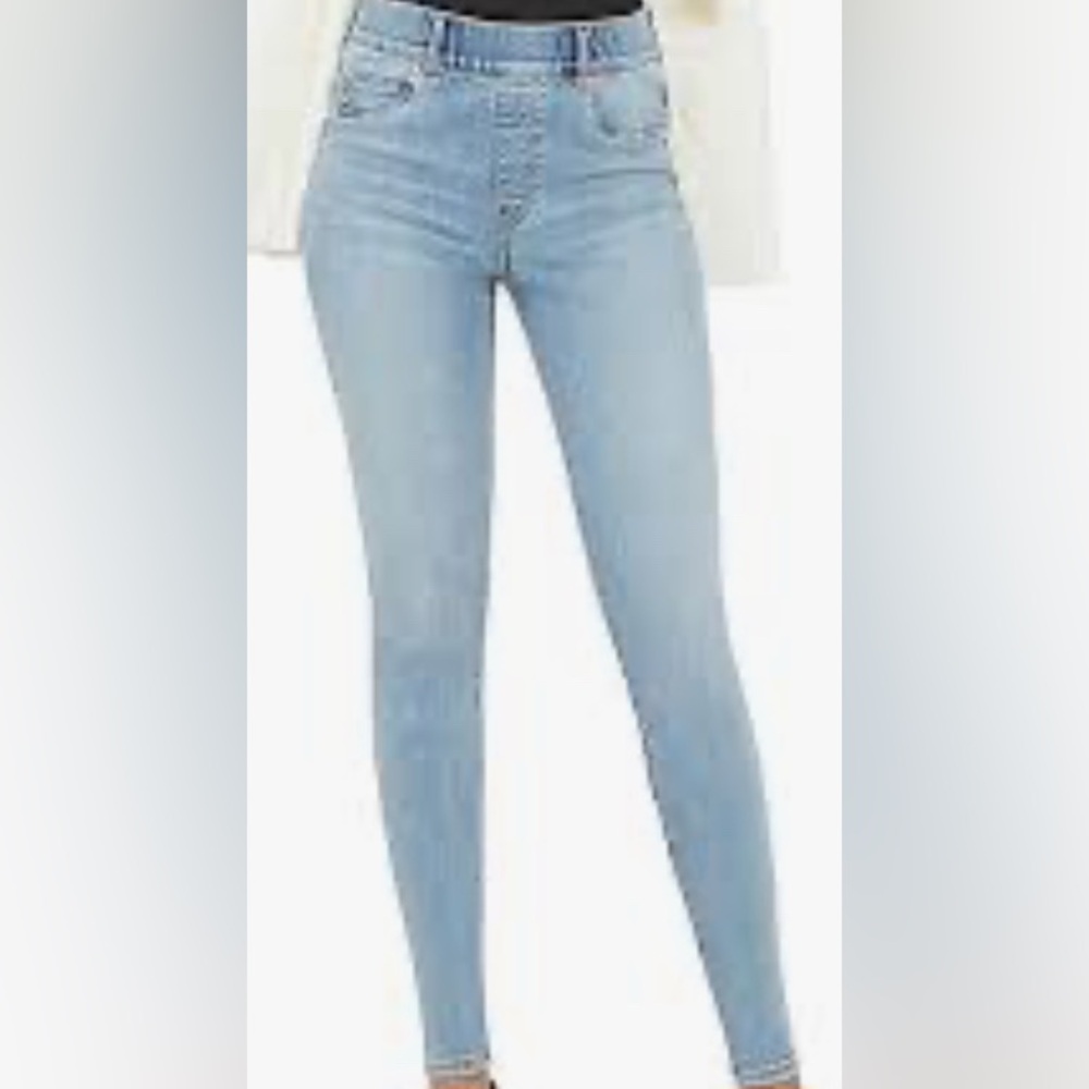 skinney jean in light vtg wash